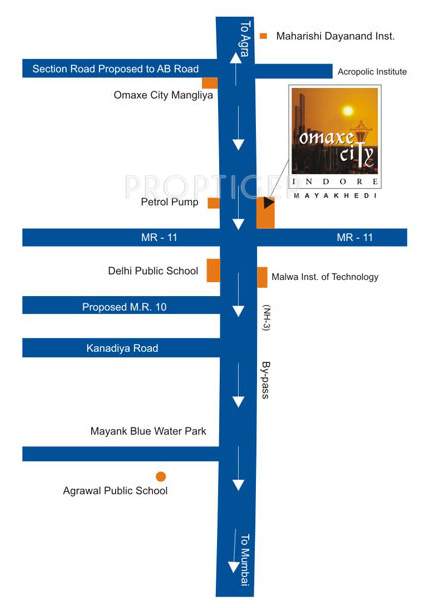  shubhangan Images for Location Plan of Omaxe Shubhangan