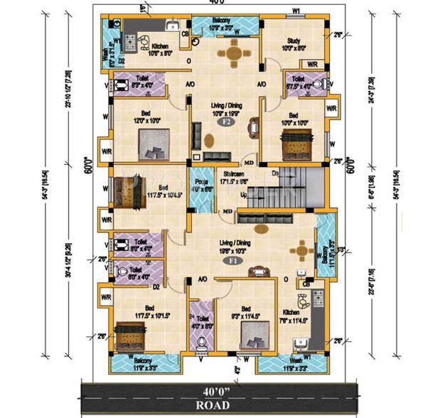 Images for Cluster Plan of SPS Asthalakshmi Nagar