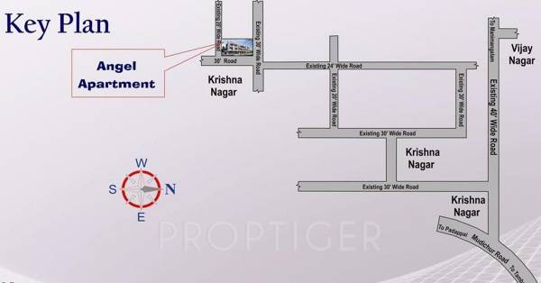 kj-homes angel-apartment Location Plan