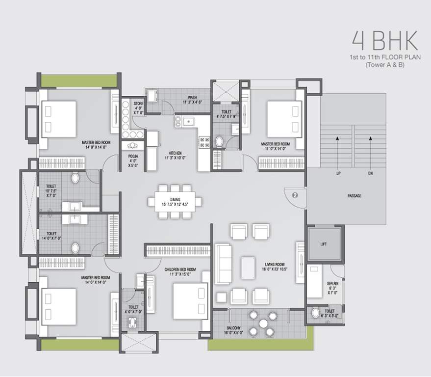  elita Block B Cluster Plan