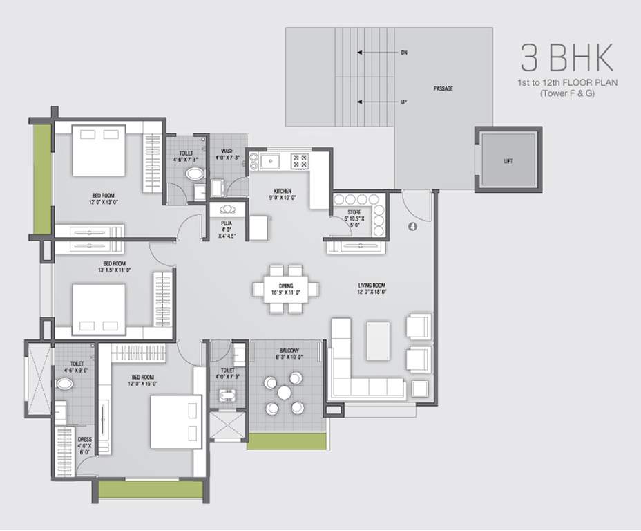  elita Block H Cluster Plan