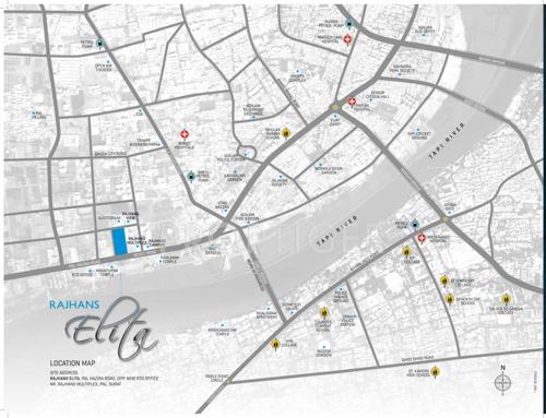  elita Images for Location Plan of Rajhans Elita