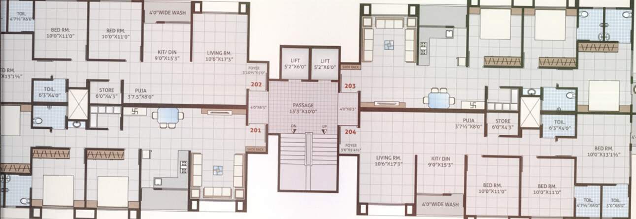 Images for Cluster Plan of Yashasvi Shivalik Status