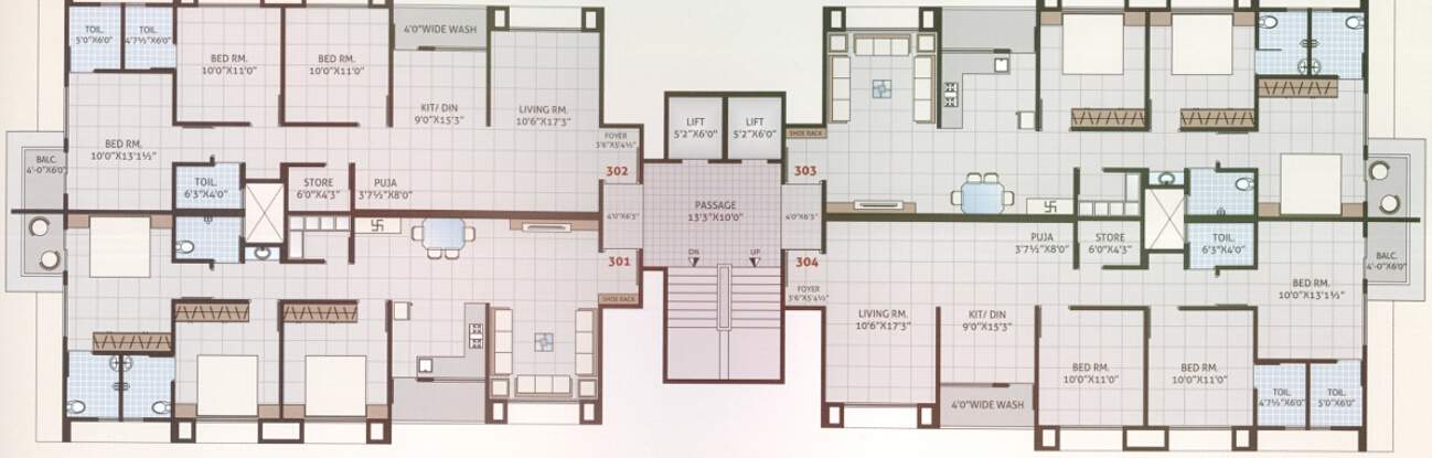Images for Cluster Plan of Yashasvi Shivalik Status