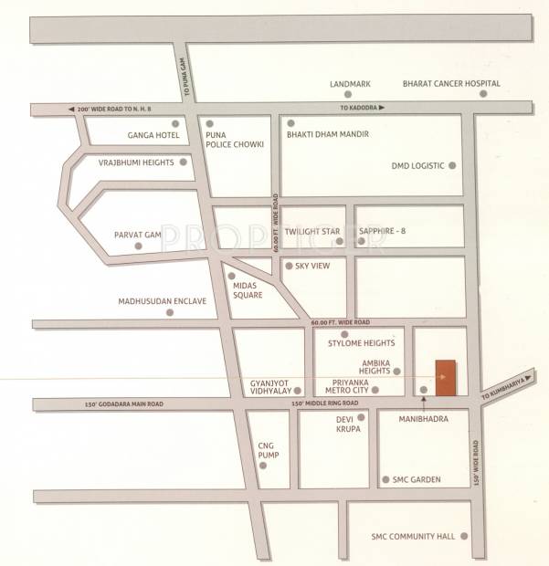 Images for Location Plan of Yashasvi Shivalik Status