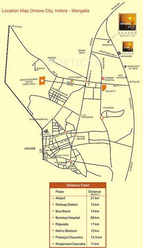 Images for Location Plan of Omaxe Manglia Court