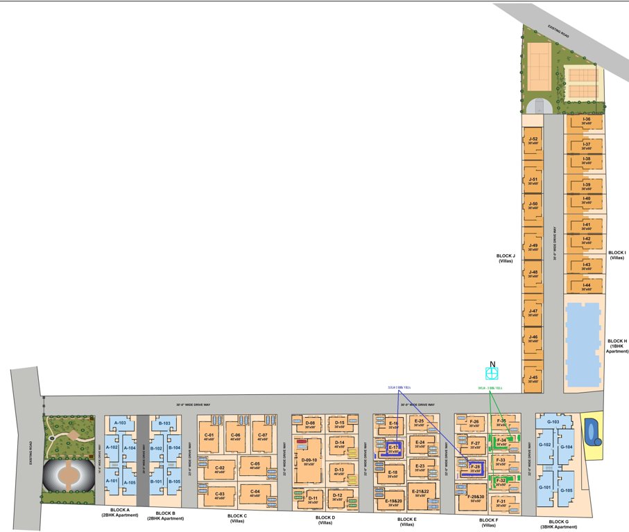 Images for Master Plan of Kubhera Vistas Villa