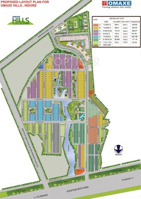  hills Images for Layout Plan of Omaxe Hills