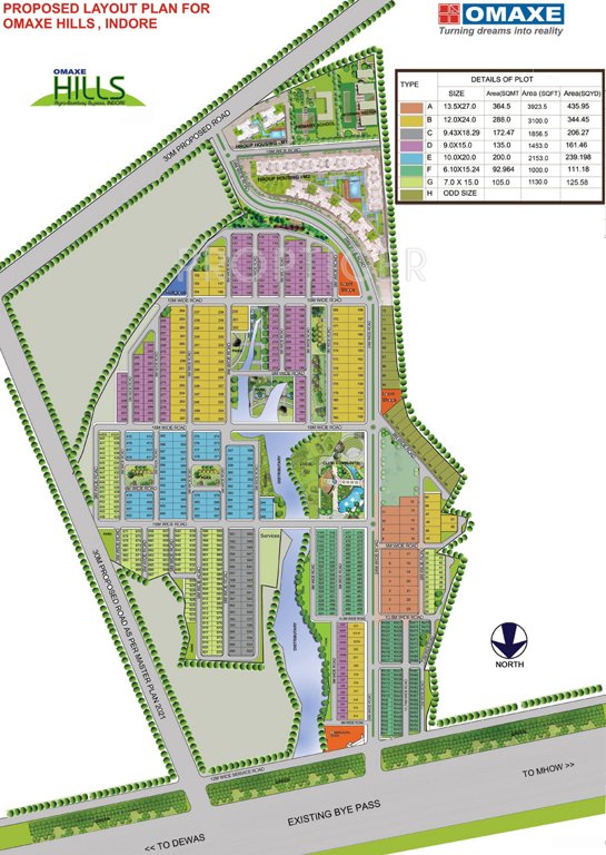 hills Images for Layout Plan of Omaxe Hills