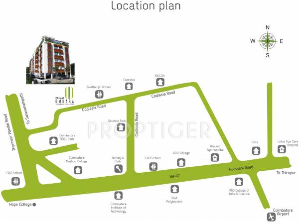 Images for Location Plan of Promag Omkara Images for Location Plan of Promag Omkara