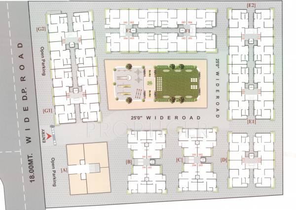 Images for Layout Plan of Param Radhe Krishna Residency Images for Layout Plan of Param Radhe Krishna Residency