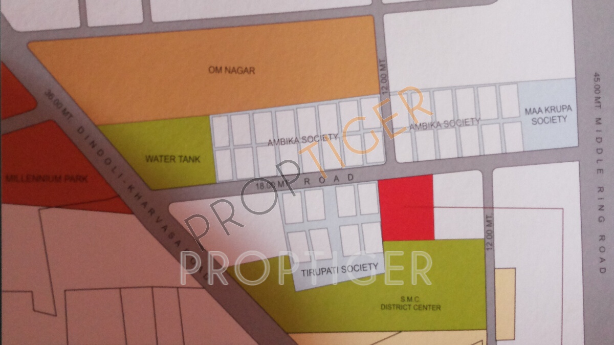 Images for Location Plan of Param Radhe Krishna Residency