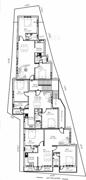 Images for Cluster Plan of Suprabhatham Pazhavanthangal Flats