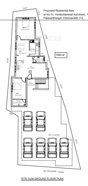 Images for Cluster Plan of Suprabhatham Pazhavanthangal Flats