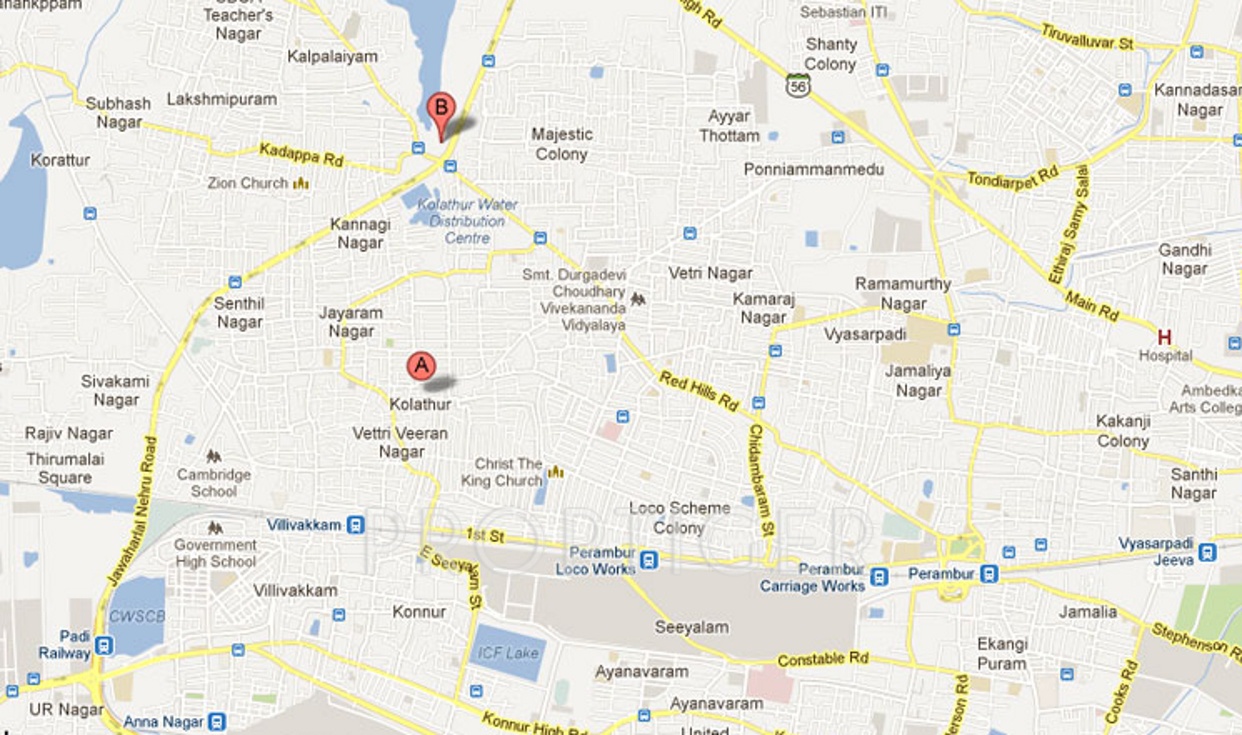 aasaan builder aakaash Location Plan