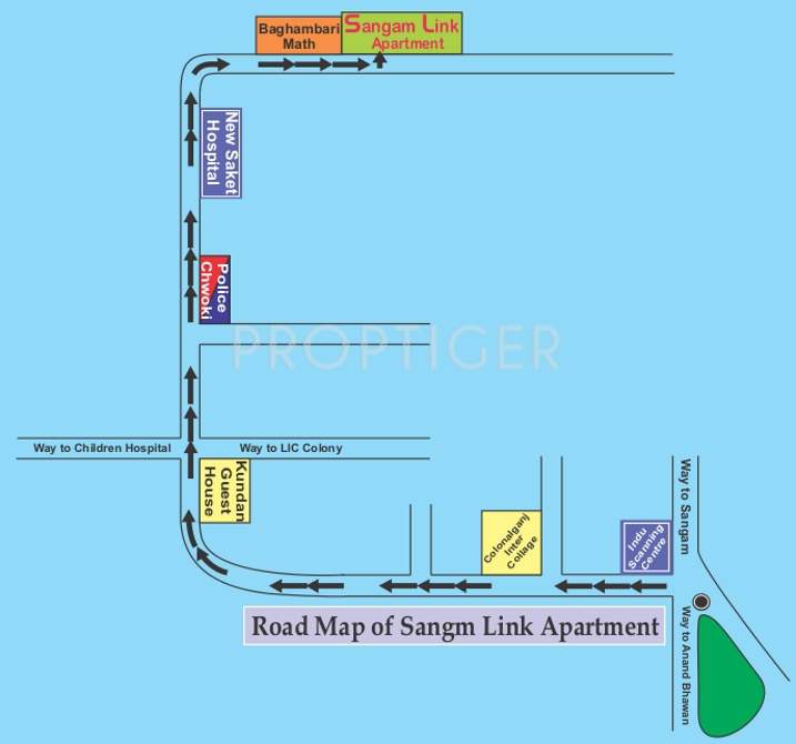  sangam link apartments Images for Location Plan of Sangam Sangam Link Apartments