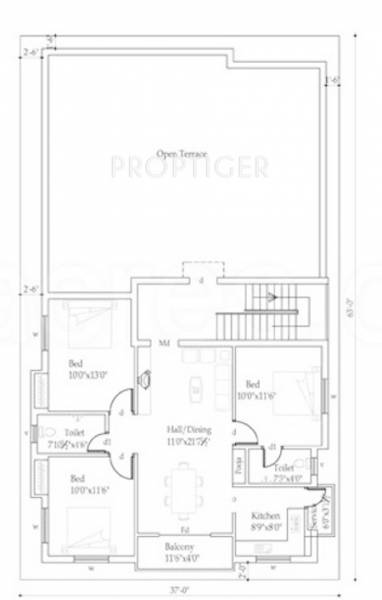 Images for Cluster Plan of Deepakam Developers Gardens