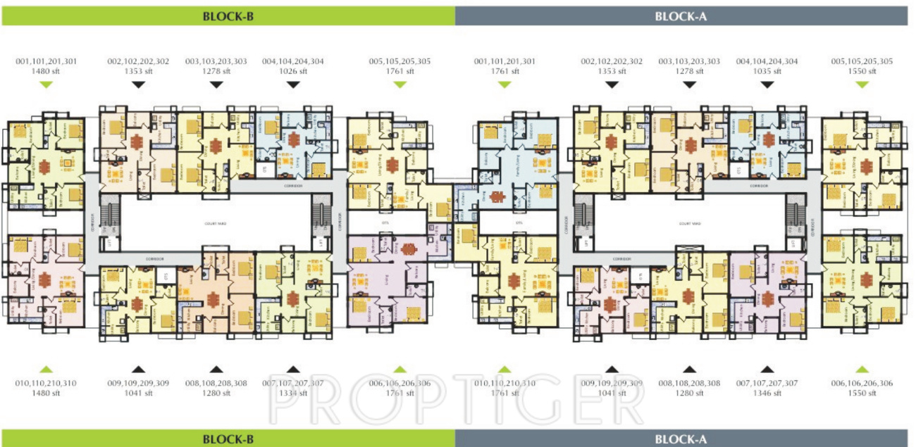  sri lakshmi Block A Cluster Plan