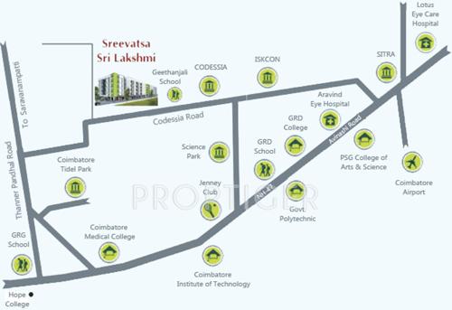  sri-lakshmi Images for Location Plan of Sreevatsa Sri Lakshmi