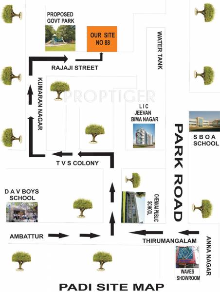 navtoj-builders stone-croft Location Plan