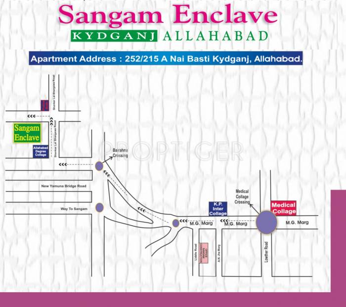  enclave Images for Location Plan of Sangam Sangam Enclave