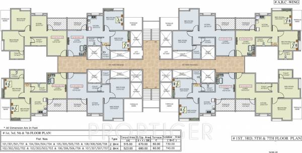 Images for Cluster Plan of WS Srushti Orbit