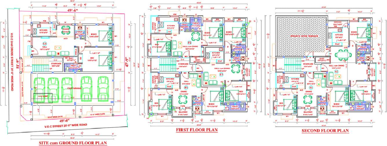 Images for Cluster Plan of Gajalakshmi Construction Sammand