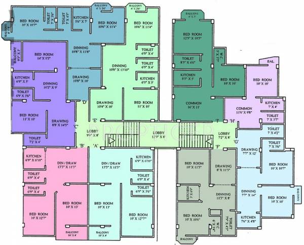 Images for Cluster Plan of Durga Neel Diganta Enclave Images for Cluster Plan of Durga Neel Diganta Enclave
