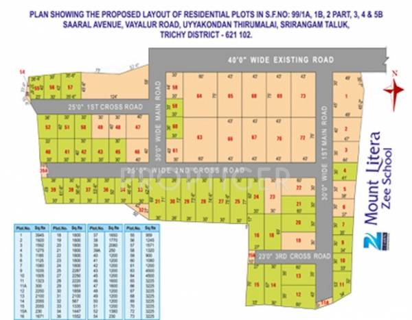 Layout Plan vsquare-group saaral-avenue Layout Plan