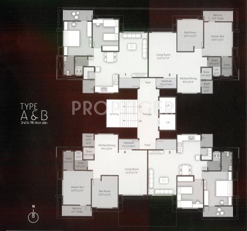 Images for Cluster Plan of Shree Gajanand Stylome Heights Images for Cluster Plan of Shree Gajanand Stylome Heights