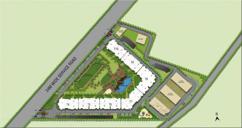 Images for Layout Plan of Indiabulls One Indiabulls