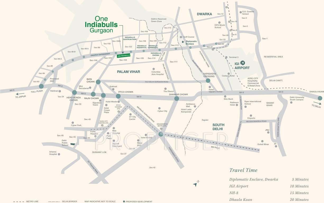 one indiabulls Images for Location Plan of Indiabulls One Indiabulls