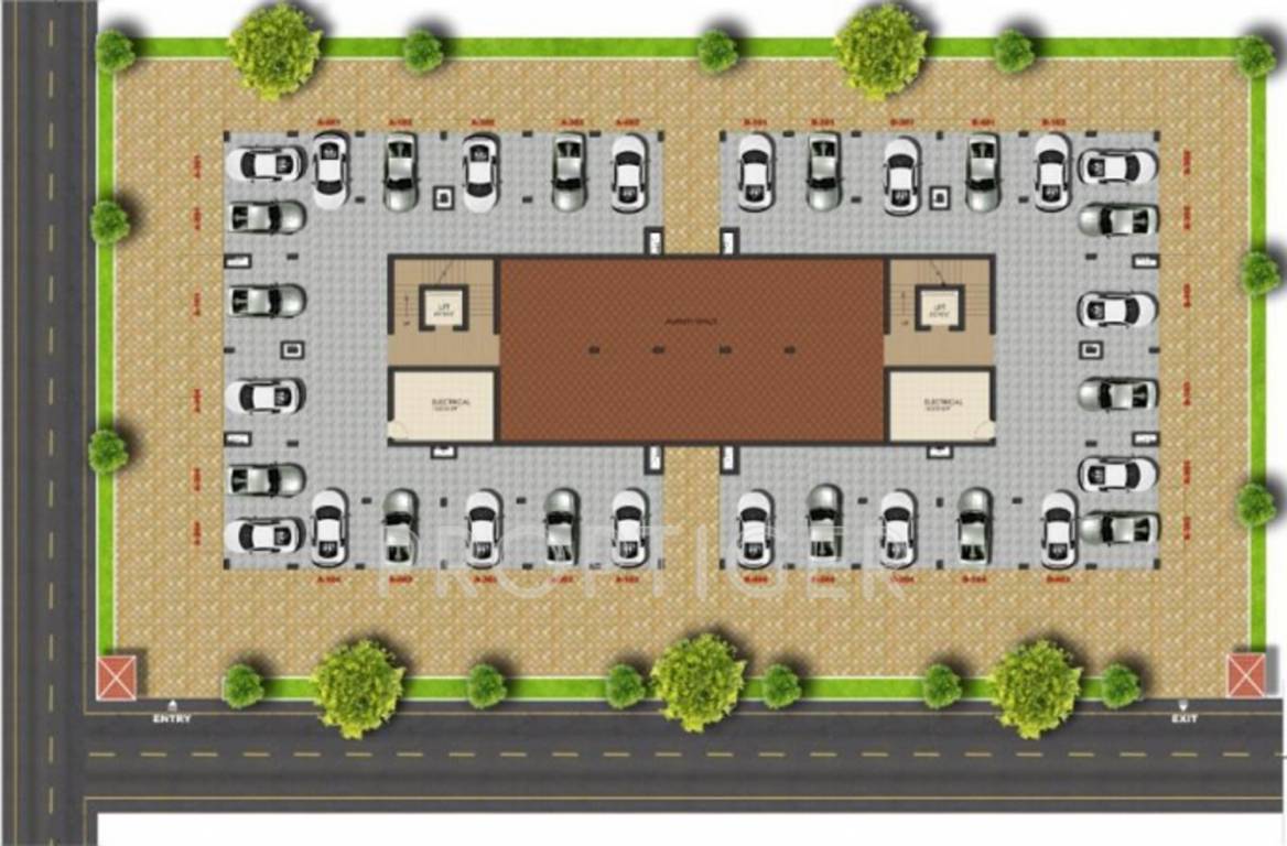 Images for Cluster Plan of Landmark Construction Gem Square