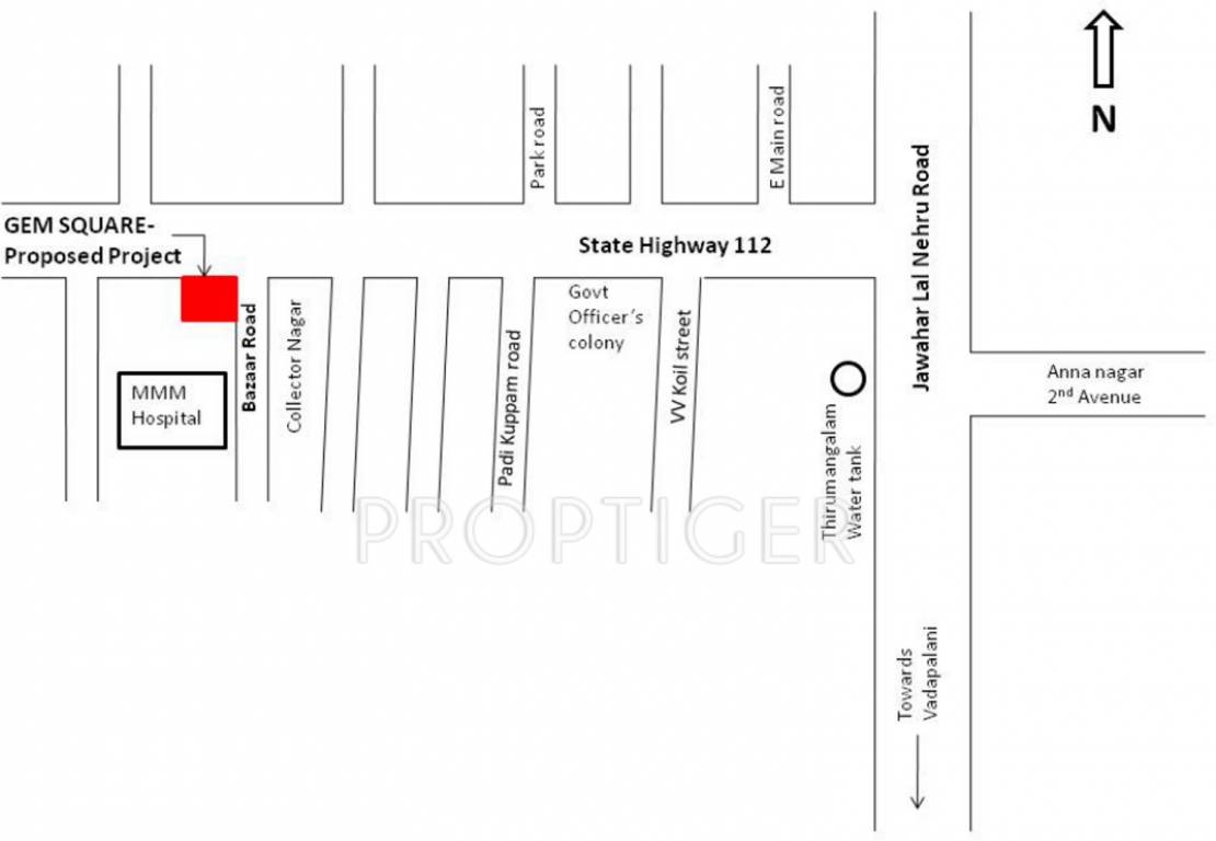 Images for Location Plan of Landmark Construction Gem Square
