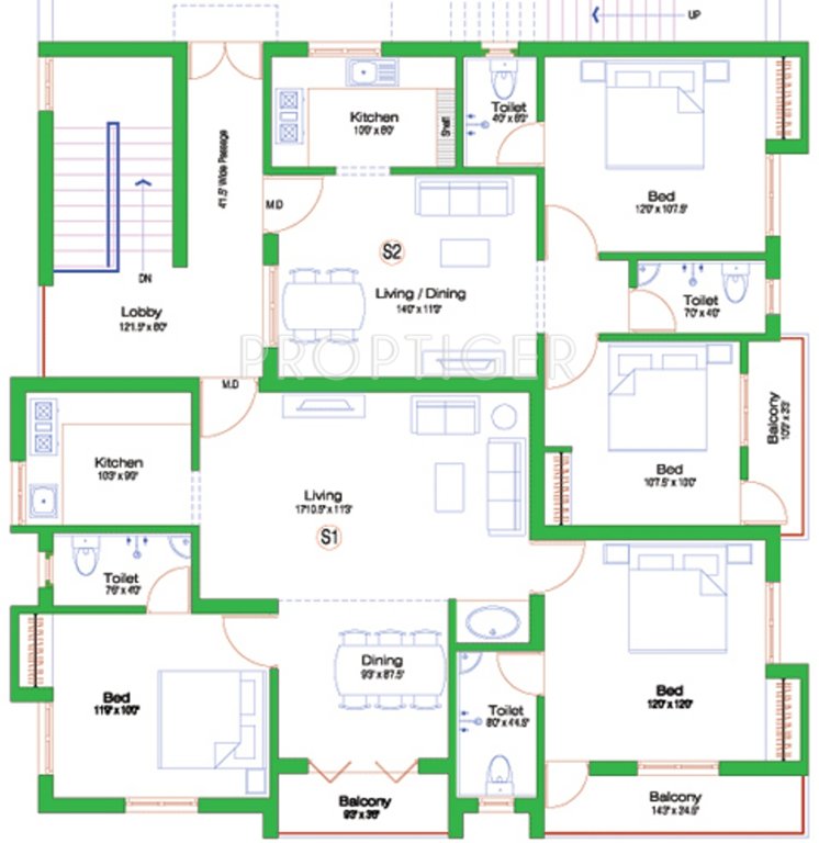 Images for Cluster Plan of Swetha Swethas Marvel