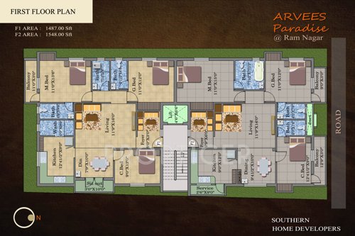 Images for Cluster Plan of Southern Arvees Paradise Images for Cluster Plan of Southern Arvees Paradise