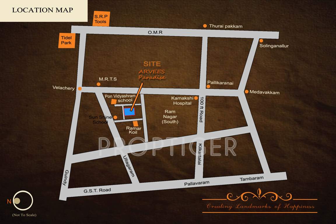 Images for Location Plan of Southern Arvees Paradise