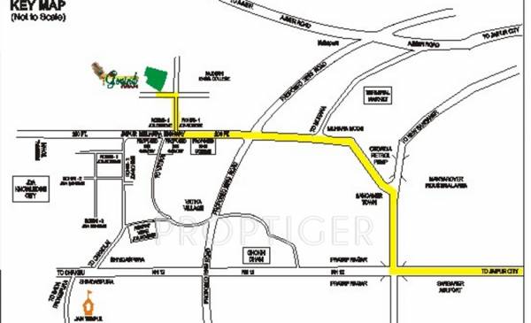 arsh-developers shree-govind-avenue Location Plan