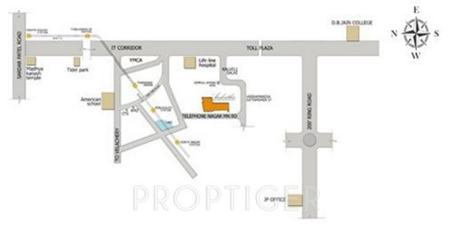  aashritha Images for Location Plan of Anand Aashritha