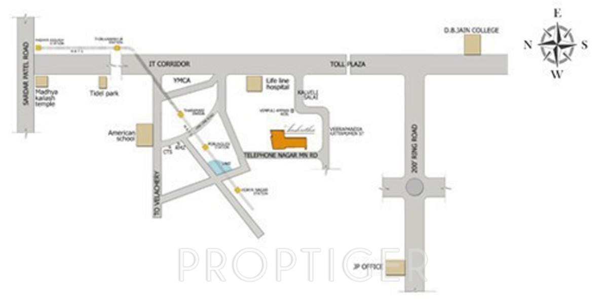 aashritha Images for Location Plan of Anand Aashritha