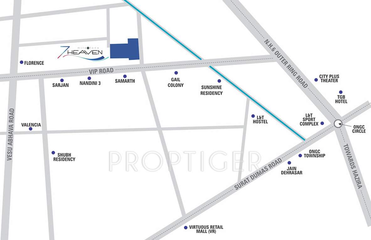  7 heaven Images for Location Plan of Milestone 7 Heaven