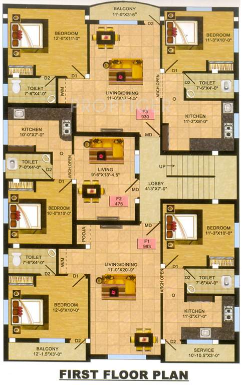 Images for Cluster Plan of Infraz Paradise