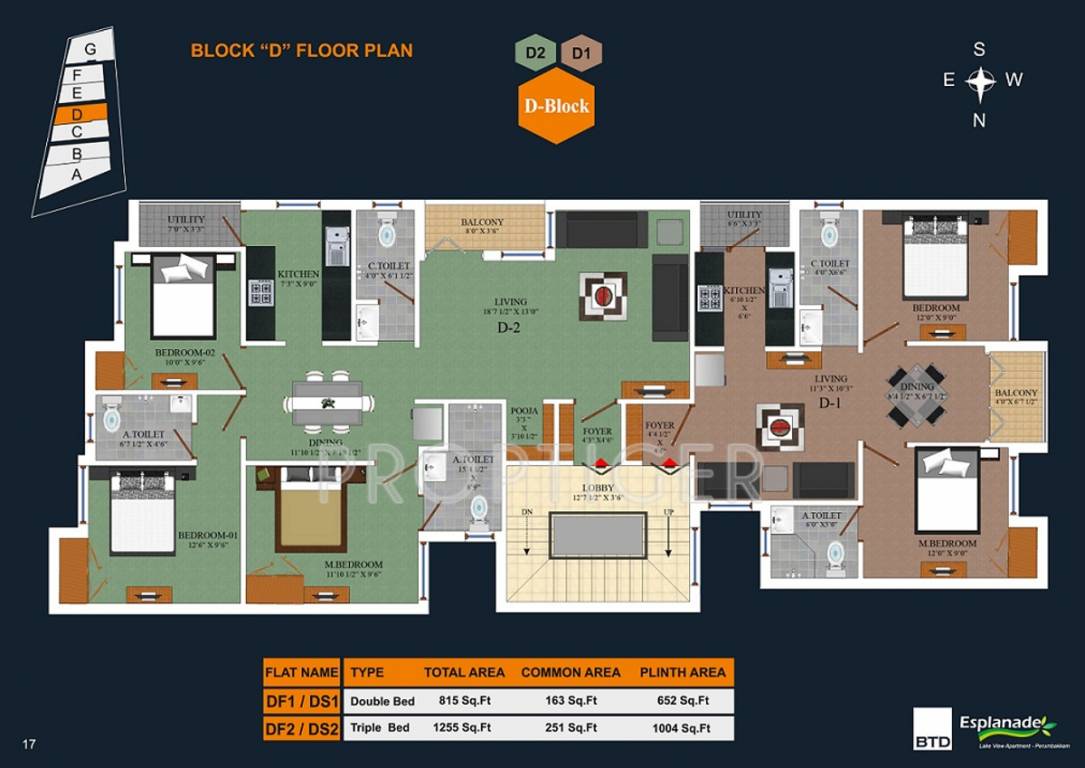 Images for Cluster Plan of Built Tech Designs Pvt Ltd Esplanade