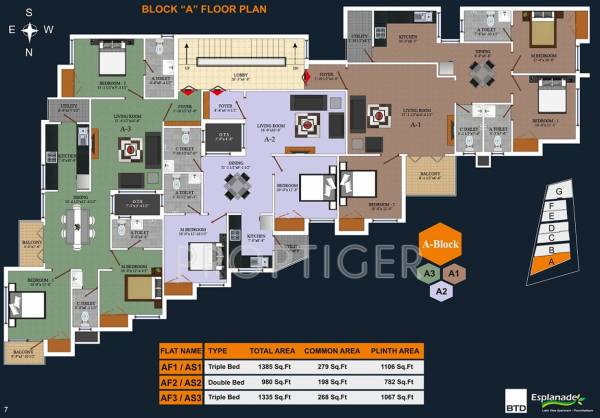 Images for Cluster Plan of Built Tech Designs Pvt Ltd Esplanade Images for Cluster Plan of Built Tech Designs Pvt Ltd Esplanade