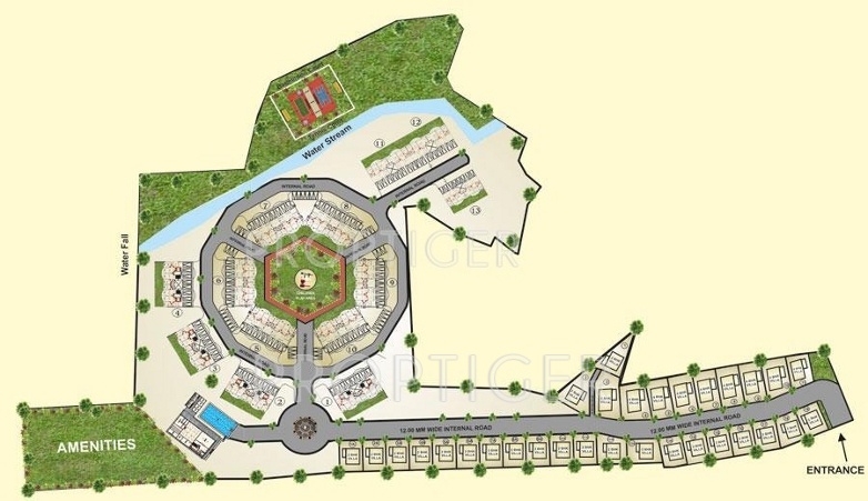 Images for Master Plan of Sanghvi Serene City Villa