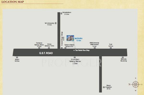 navani-construction dwaraka Location Plan
