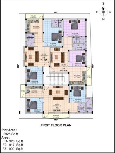 Images for Cluster Plan of Cholamandhal Malligai Flats