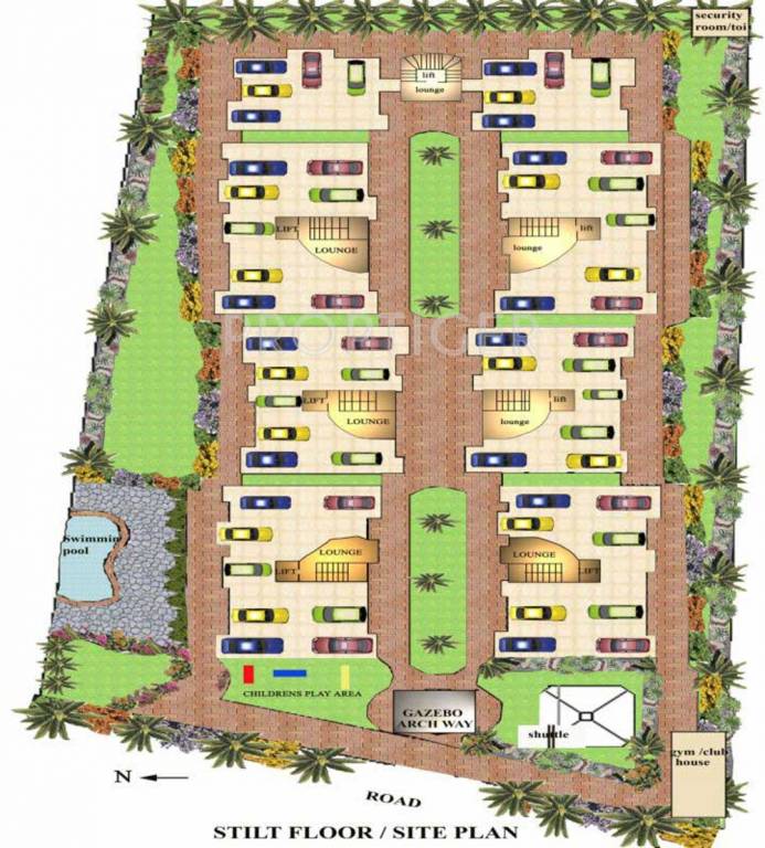 raga foundation amrita Layout Plan