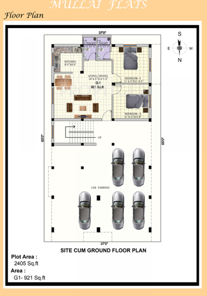 cholamandhal-builders mullai Cluster Plan