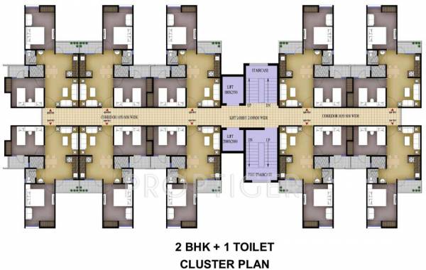 Images for Cluster Plan of Piyush Parnakuti